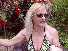 Mature Anal Summer Garden Party
