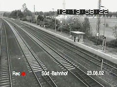 Super sex security video from a train station