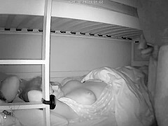 Cum of the wife sleeping tits