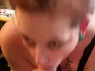 BBW MILF Swallows Every Drop