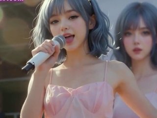 Chinese Idol Yuki trying the Newest Vibrator in Public