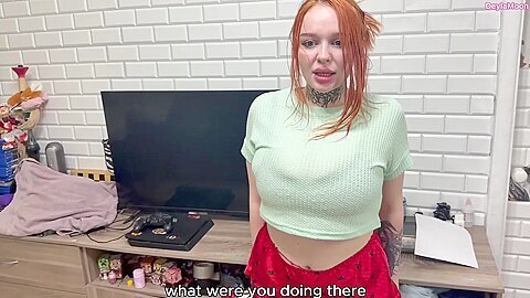 Stepping Out A Condom For Massive Cock Porn
